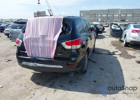 2013 Nissan Pathfinder S z USA, uszkodzony, nr VIN 5N1AR2MM8DC664534